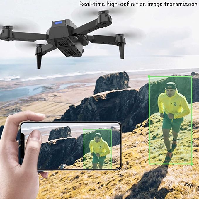 Strivu E99 Drone Camera – Foldable HD Aerial Quadcopter with WiFi & Dual Camera