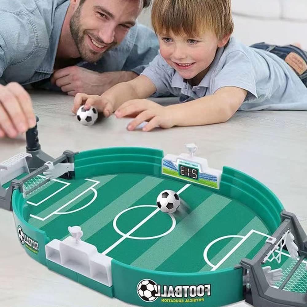 Strivu Mini Football Table Game – Portable Foosball Set for Kids & Adults