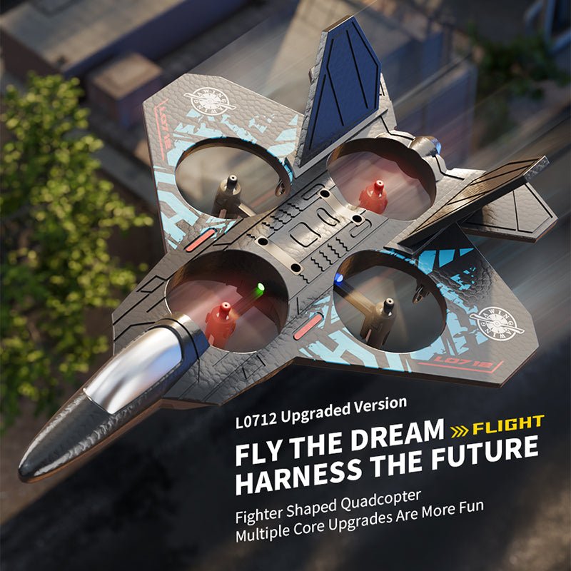 Strivu Remote Control Airplane (L0712) – High-Speed RC Jet with LED Lights