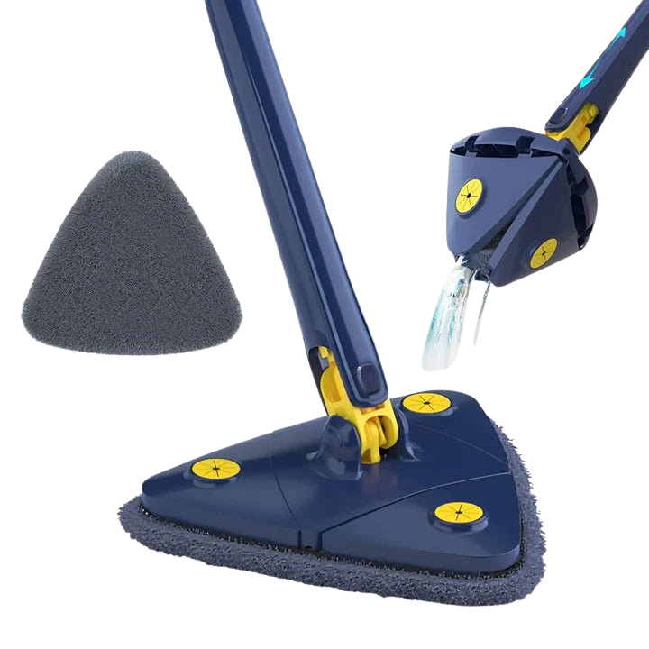 360 Rotating Adjustable Mop – Easy Spin Floor Cleaning System with Bucket Set