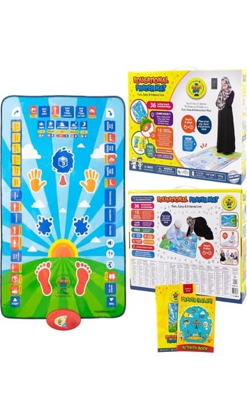 Interactive Islamic Prayer Mat for Children – Educational Salah Learning Tool