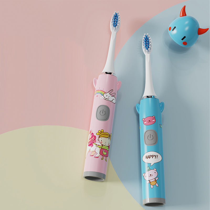 Children’s Cartoon Electric Toothbrush – Smart, Safe & Fun Oral Care for Kids