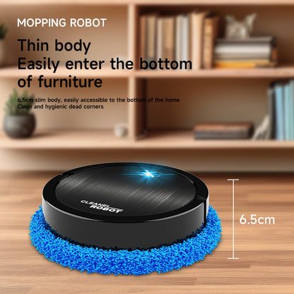 Smart Silent Sweeping Robot – Automatic Vacuum & Mopping Cleaner (Low-Noise, 80-min Runtime)