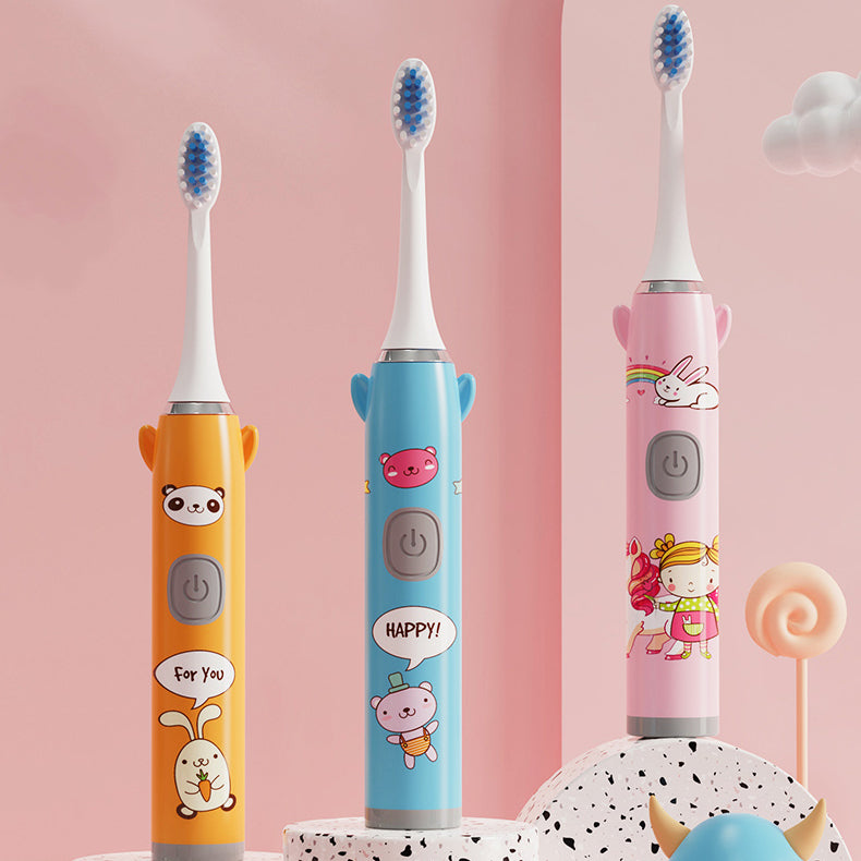 Children’s Cartoon Electric Toothbrush – Smart, Safe & Fun Oral Care for Kids