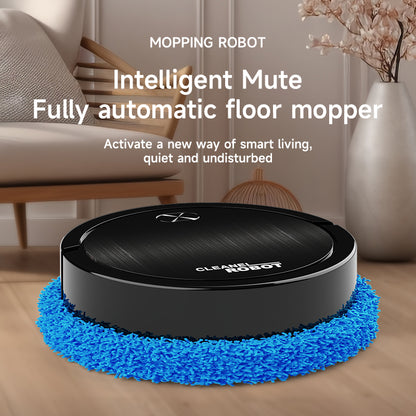 Smart Silent Sweeping Robot – Automatic Vacuum & Mopping Cleaner (Low-Noise, 80-min Runtime)