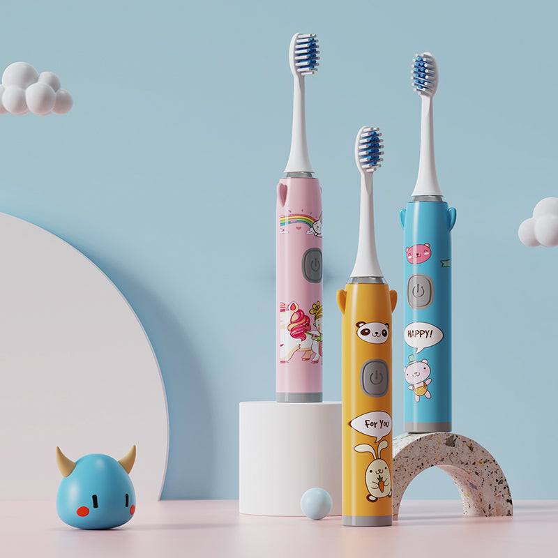 Children’s Cartoon Electric Toothbrush – Smart, Safe & Fun Oral Care for Kids