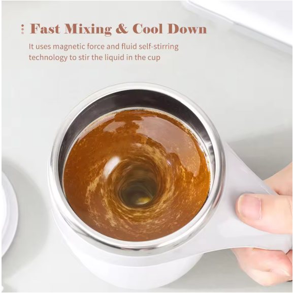 Strivu Rechargeable String Cup – Travel-Friendly, Eco & USB Powered Mug