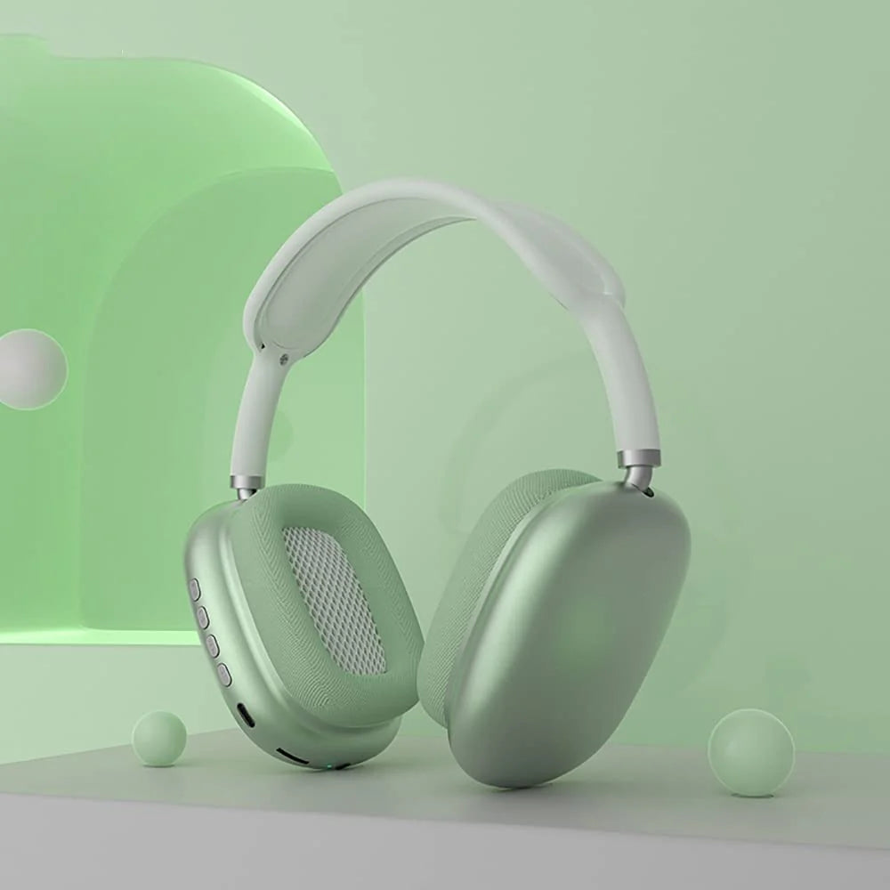 EchoWave P9 Wireless Headphones – High-Fidelity Sound & Comfort Fit