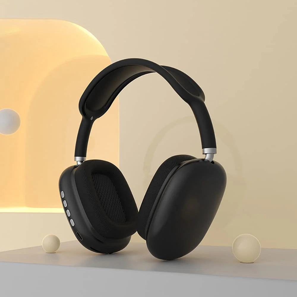 EchoWave P9 Wireless Headphones – High-Fidelity Sound & Comfort Fit
