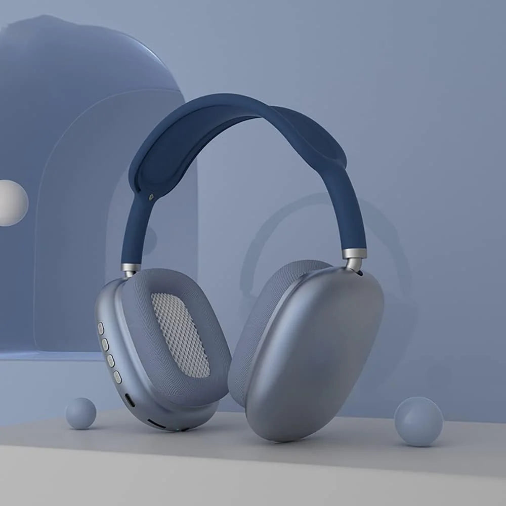 EchoWave P9 Wireless Headphones – High-Fidelity Sound & Comfort Fit