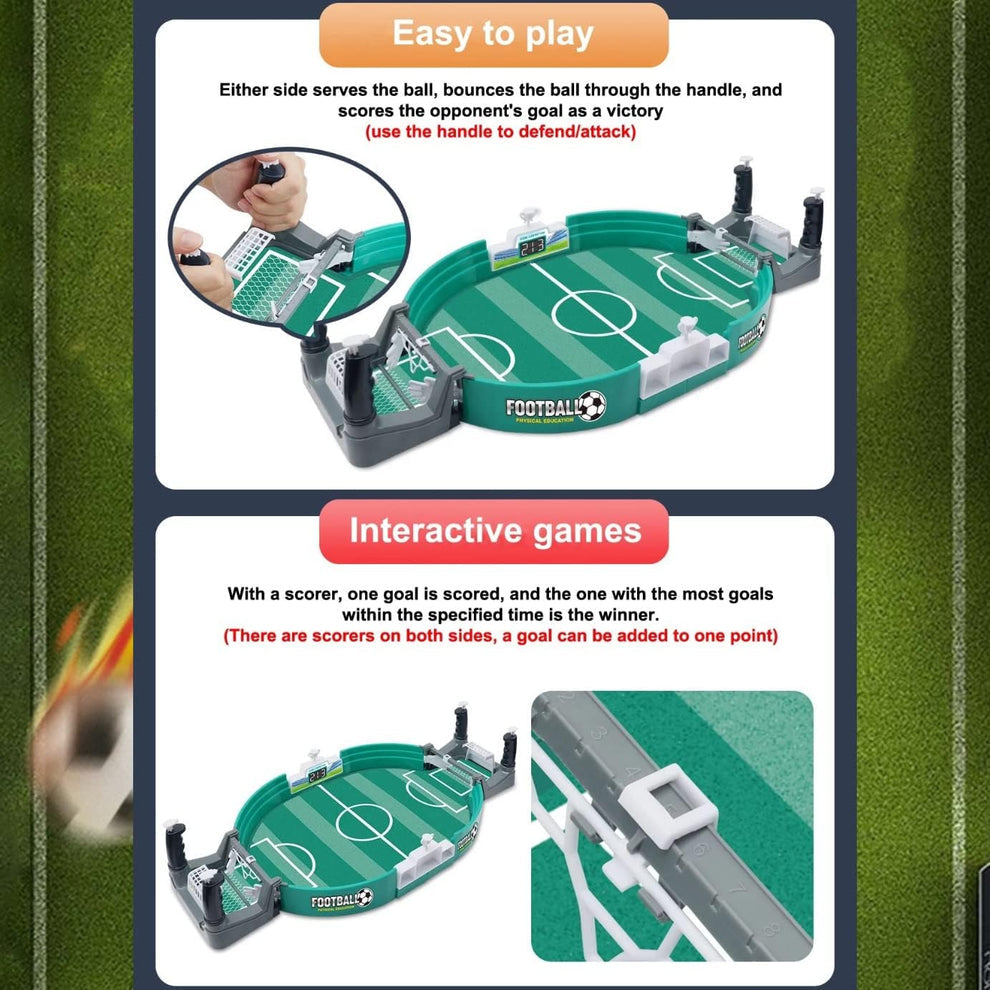 Strivu Mini Football Table Game – Portable Foosball Set for Kids & Adults