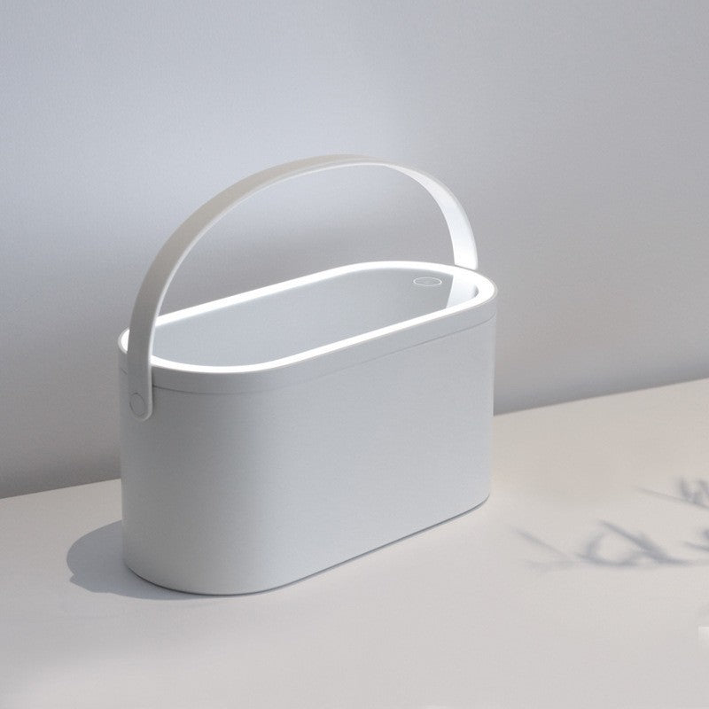 Portable Storage Box with LED Light – Multipurpose Organizer & Handle