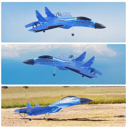 Strivu Remote Control Airplane – High-Speed RC Jet with LED Lights