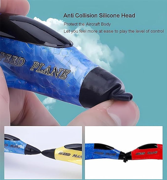 Strivu Remote Control Airplane – High-Speed RC Jet with LED Lights